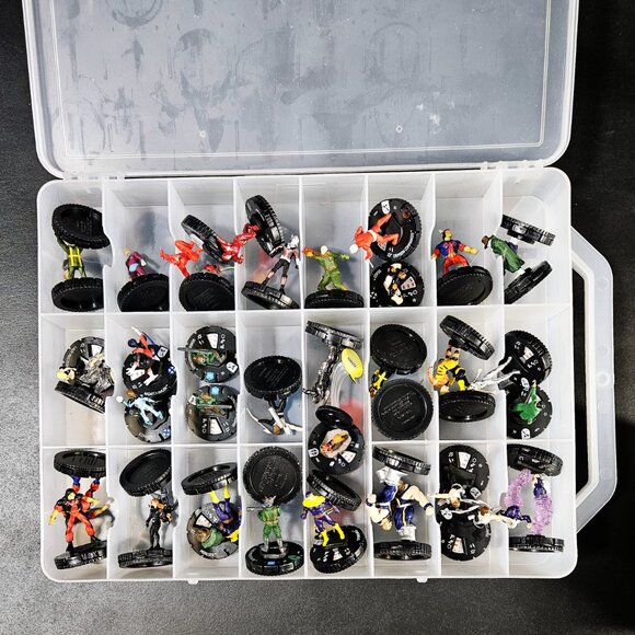 HeroClix 170 figure Lot w/Cards, Maps and more - Picture 4 of 11